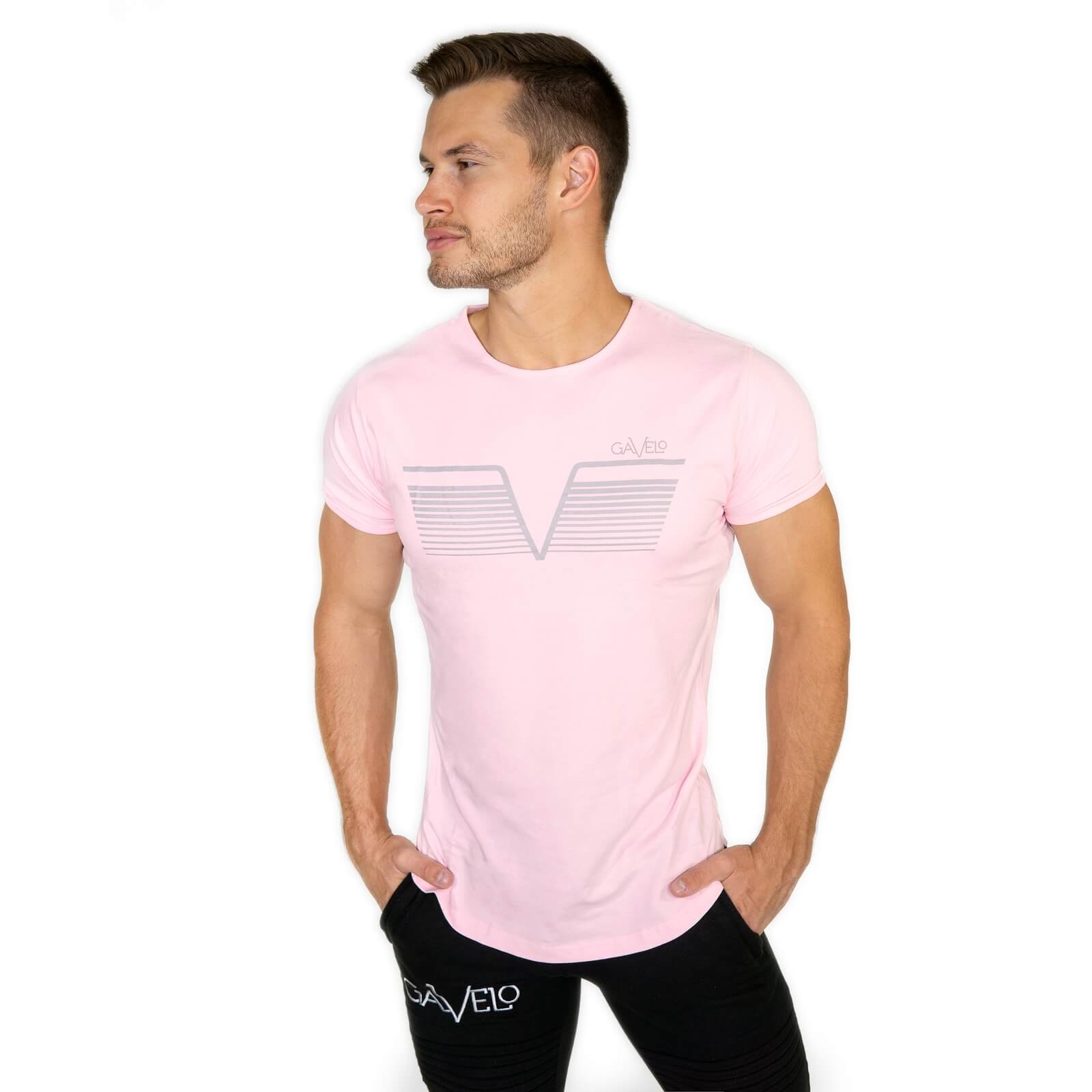 Sjekke Sports Tee, steel pink, Gavelo hos SportGymButikken.no