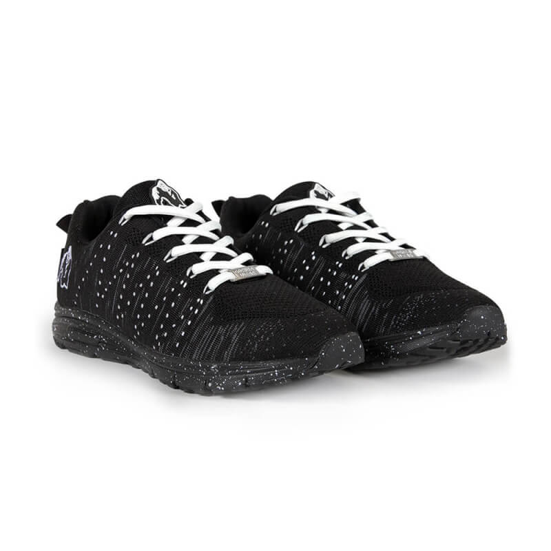 Brooklyn Knitted Sneakers, black/white, Gorilla Wear