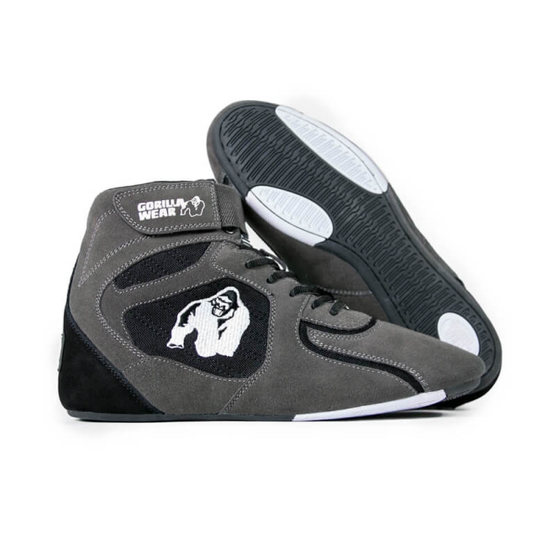 Sjekke Chicago High Tops LTD, grey/black, Gorilla Wear hos SportGymButikken.no