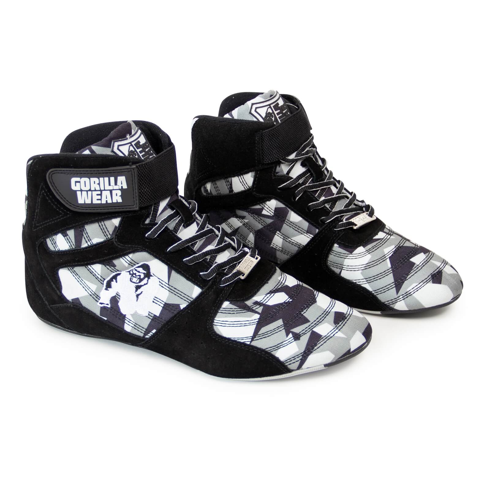 Sjekke Perry High Tops Pro, black/grey camo, Gorilla Wear hos SportGymButikken.n