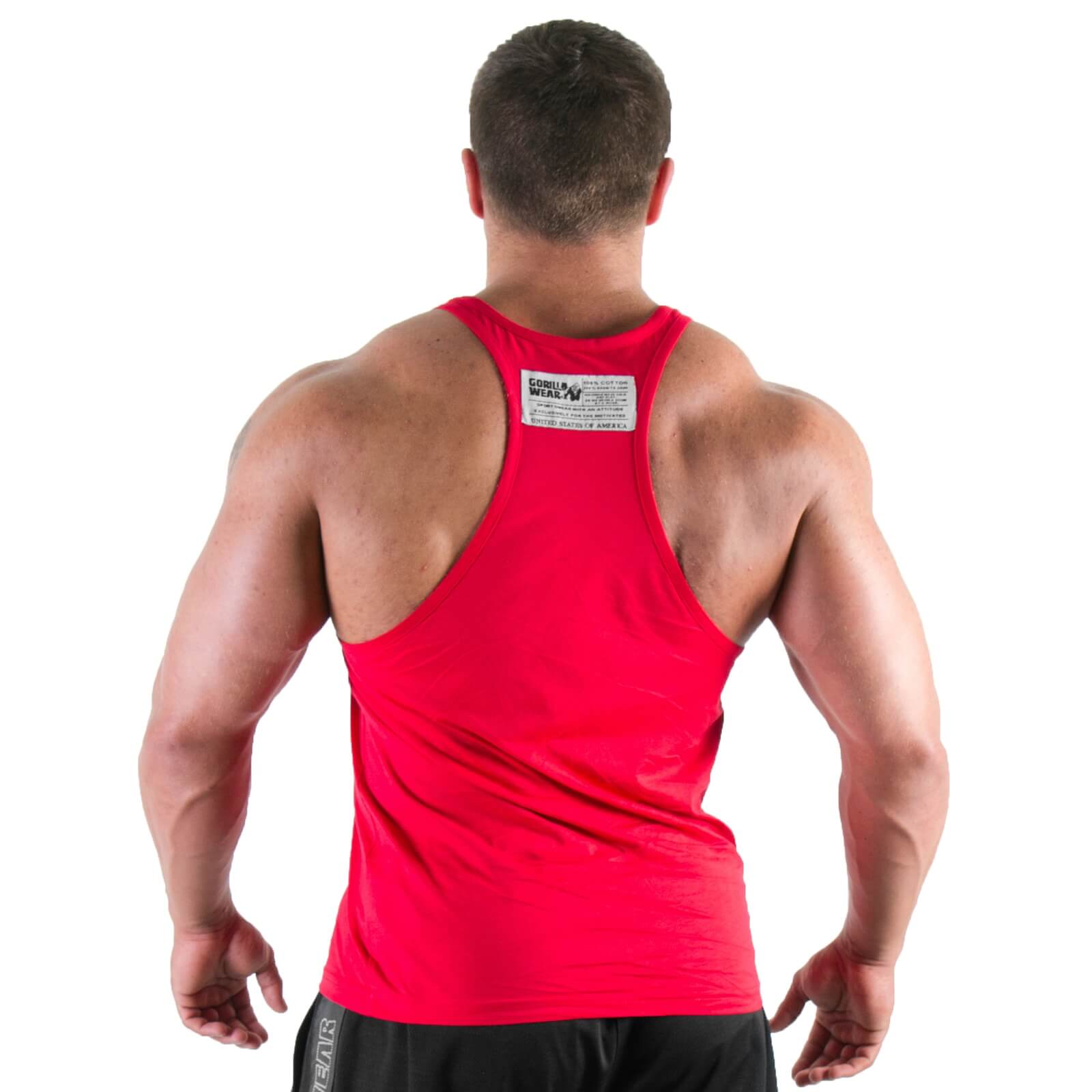 Kjøp Classic Tank Top, red, Gorilla Wear | Sportgymbutikken.no