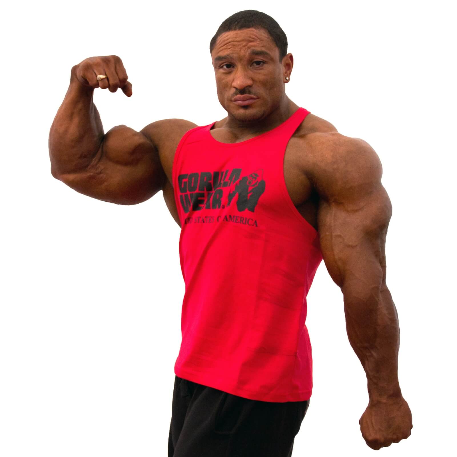 Kjøp Classic Tank Top, red, Gorilla Wear | Sportgymbutikken.no