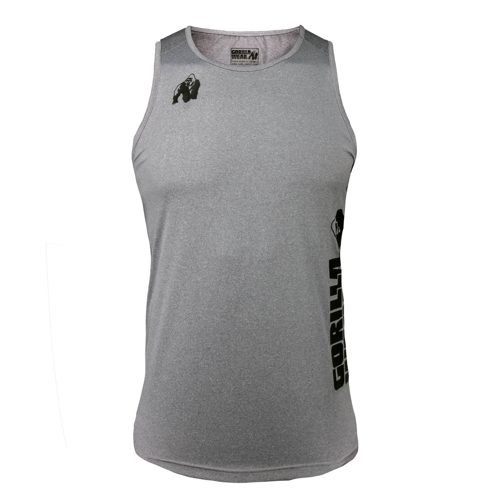 Sjekke Rockford Tank Top, light grey, Gorilla Wear hos SportGymButikken.no