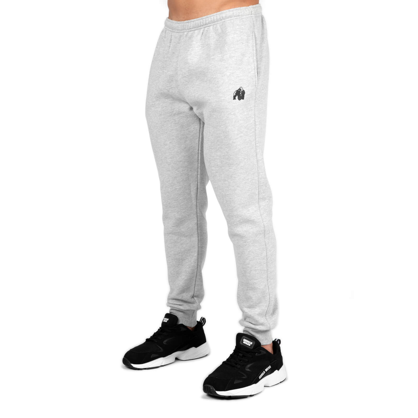 Sjekke Kennewick Sweatpants, grey, Gorilla Wear hos SportGymButikken.no