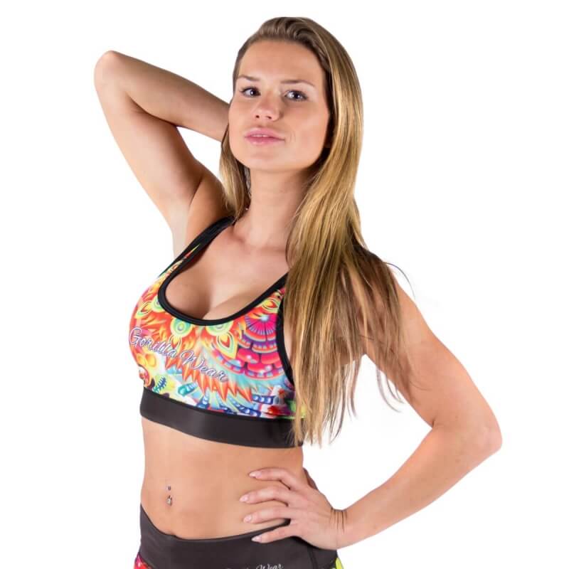 Venice Sport Bra, multicolor mix, Gorilla Wear