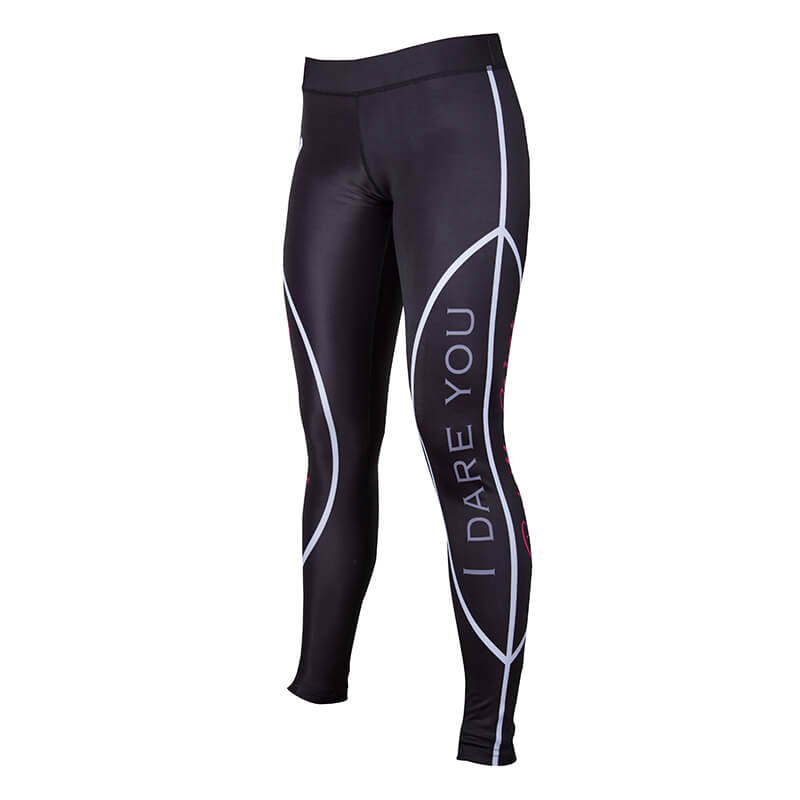 Sjekke Women's Baltimore Tights, black/pink, Gorilla Wear hos SportGymButikken.n