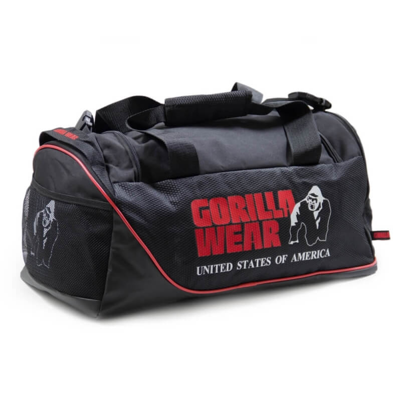 Jerome Gym Bag, black/red view 2