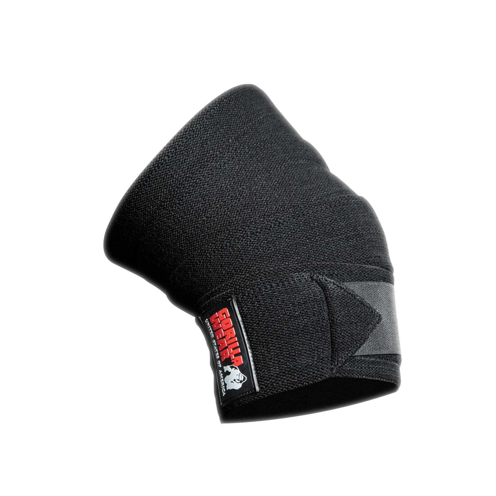 Sjekke Knee Wraps, black, 2 m, Gorilla Wear hos SportGymButikken.no