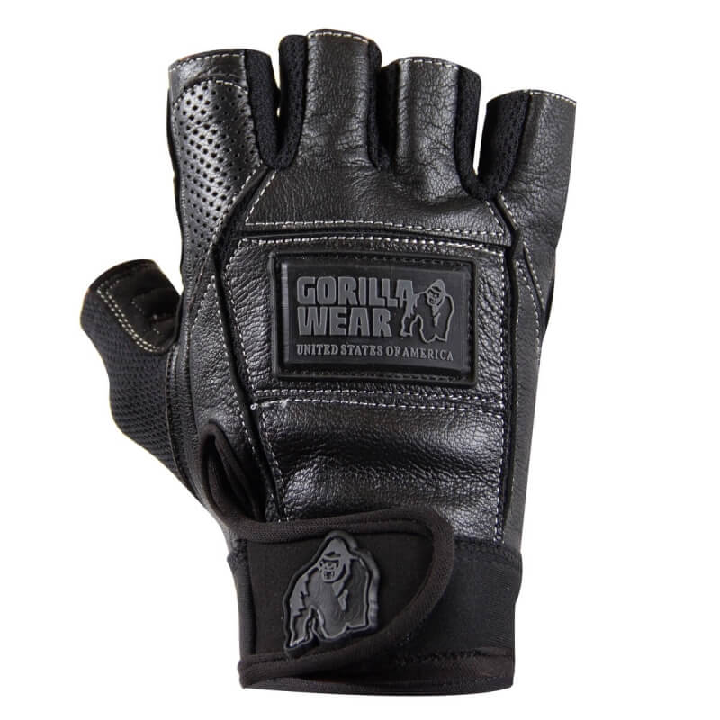 Sjekke Hardcore Gloves, black, Gorilla Wear hos SportGymButikken.no