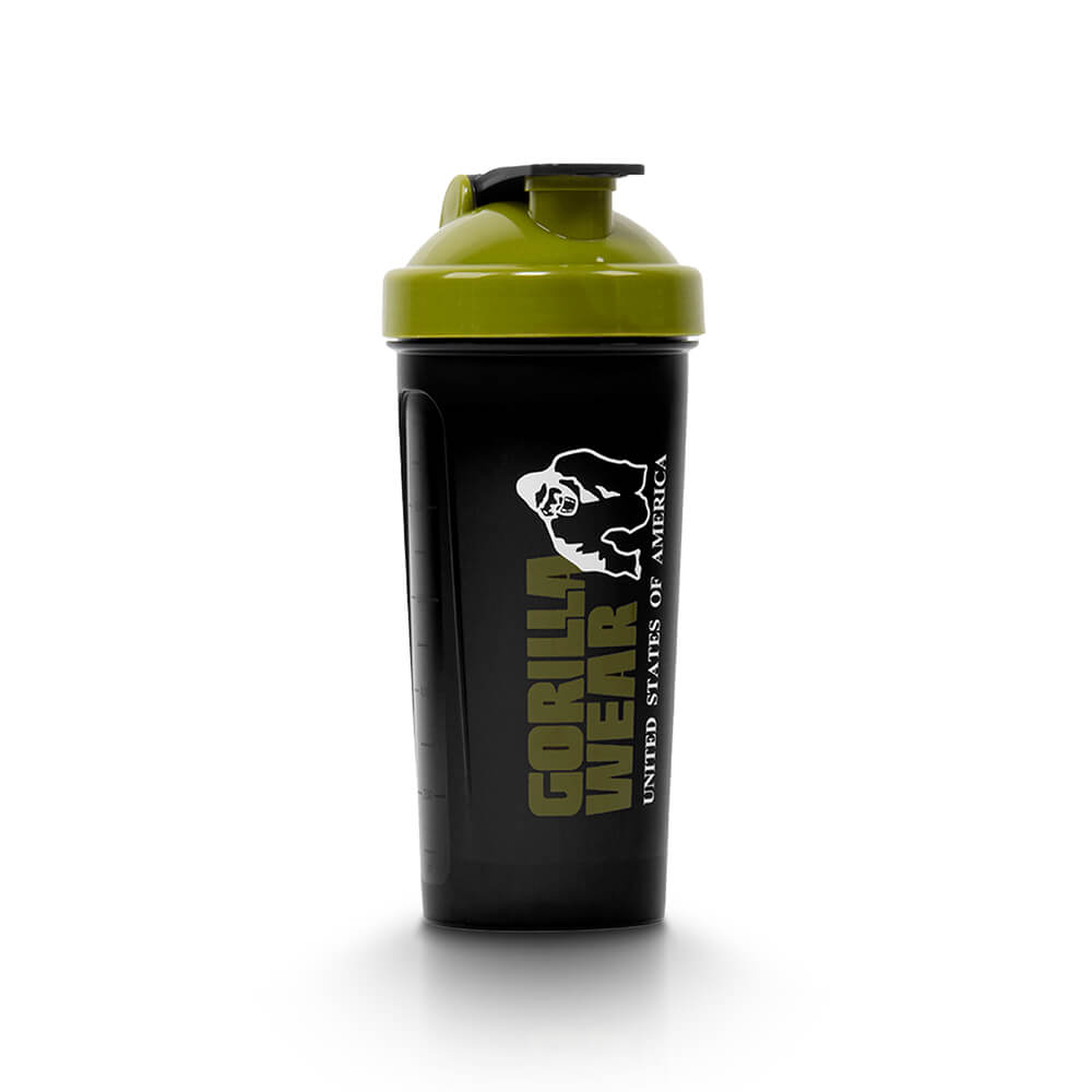 Shaker XXL 1000 ml, black/army green, Gorilla Wear