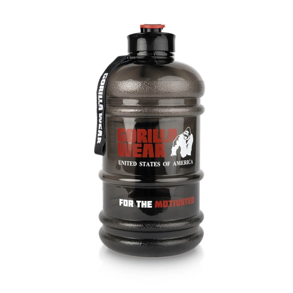 Sjekke Water Jug 2.2 L, transparent, Gorilla Wear hos SportGymButikken.no