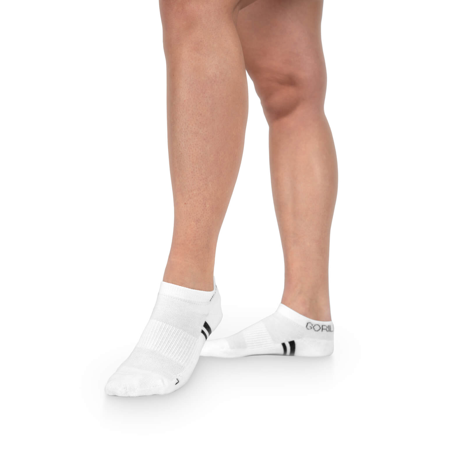 Quarter Socks 2-Pack, white, Gorilla Wear