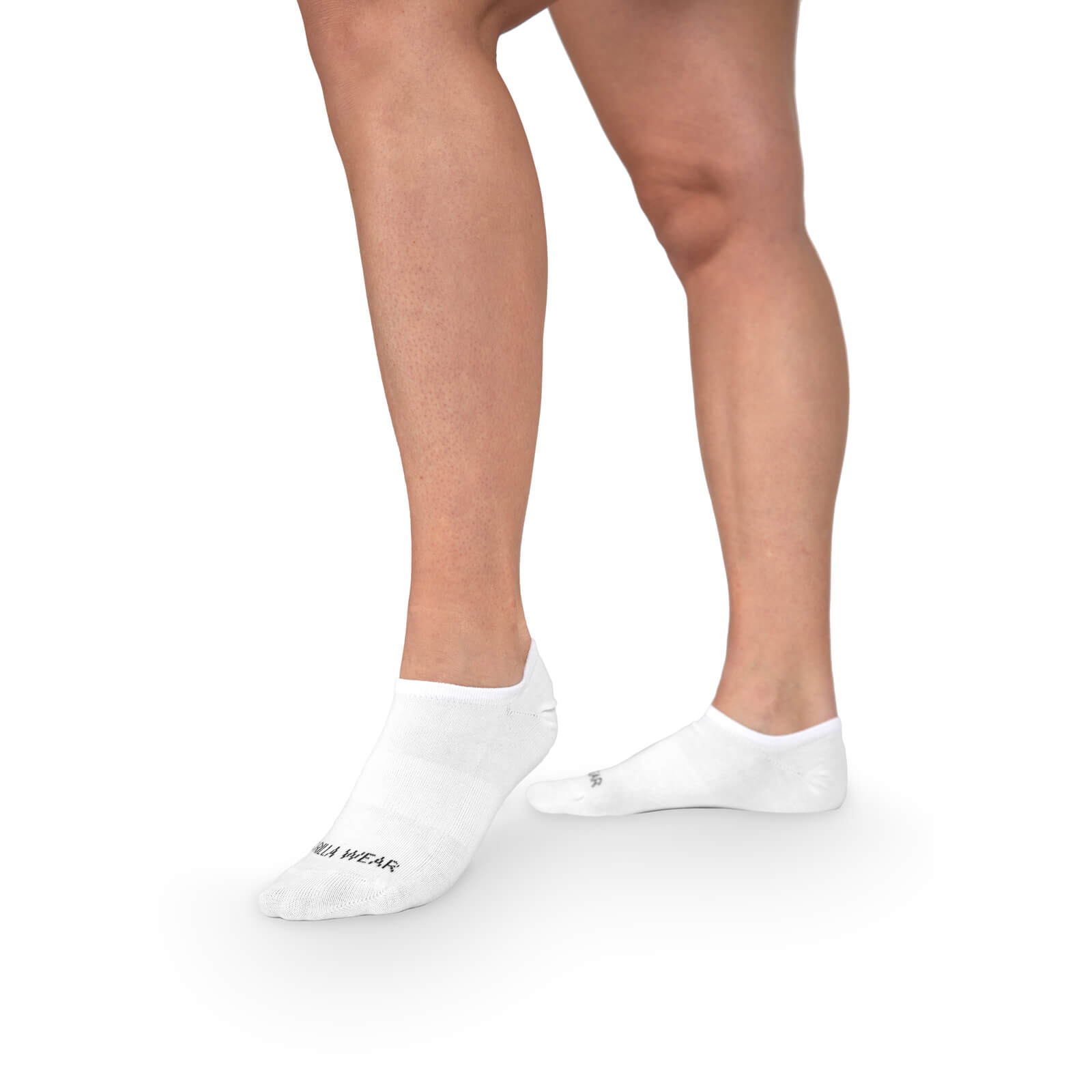 Sjekke Ankle Socks 2-Pack, white, Gorilla Wear hos SportGymButikken.no