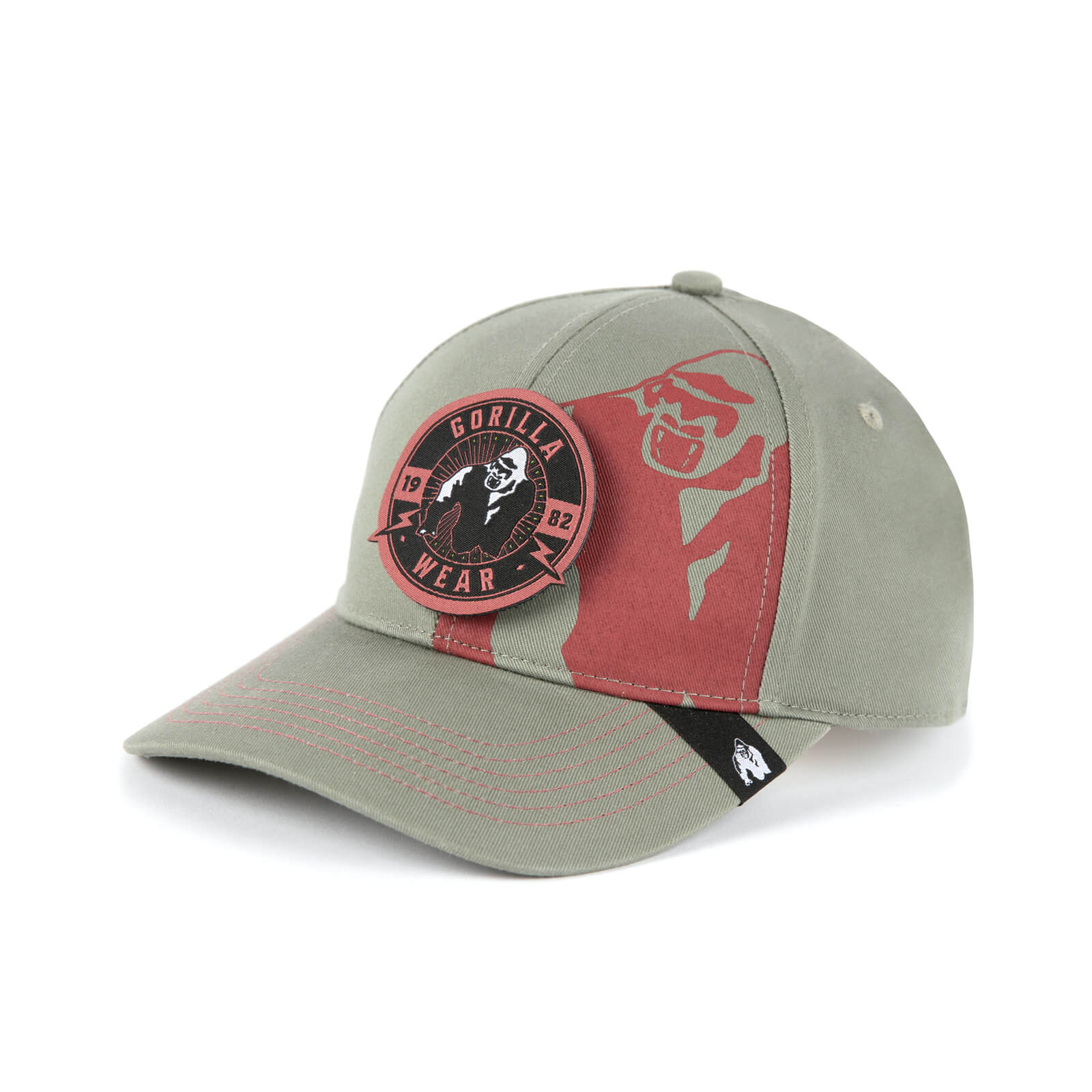 Sjekke Arden Cap, green bay, Gorilla Wear hos SportGymButikken.no