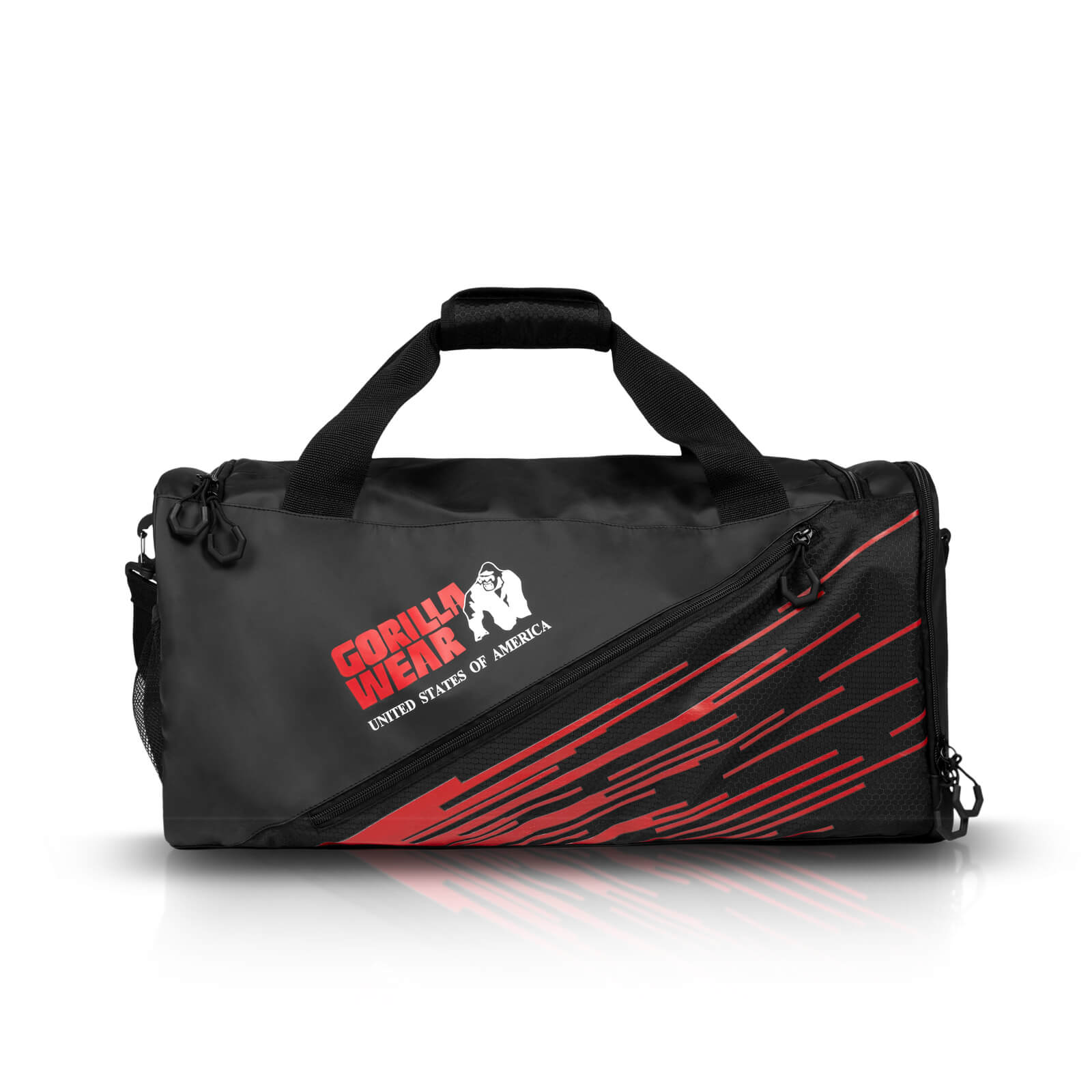 Sjekke Ohio Gym Bag, black, Gorilla Wear hos SportGymButikken.no