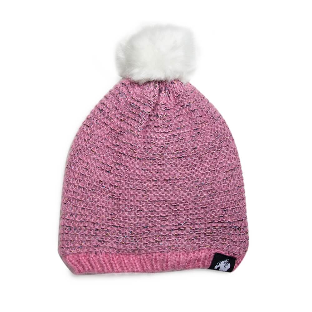 Sjekke Bellevue Beanie, pink, Gorilla Wear hos SportGymButikken.no