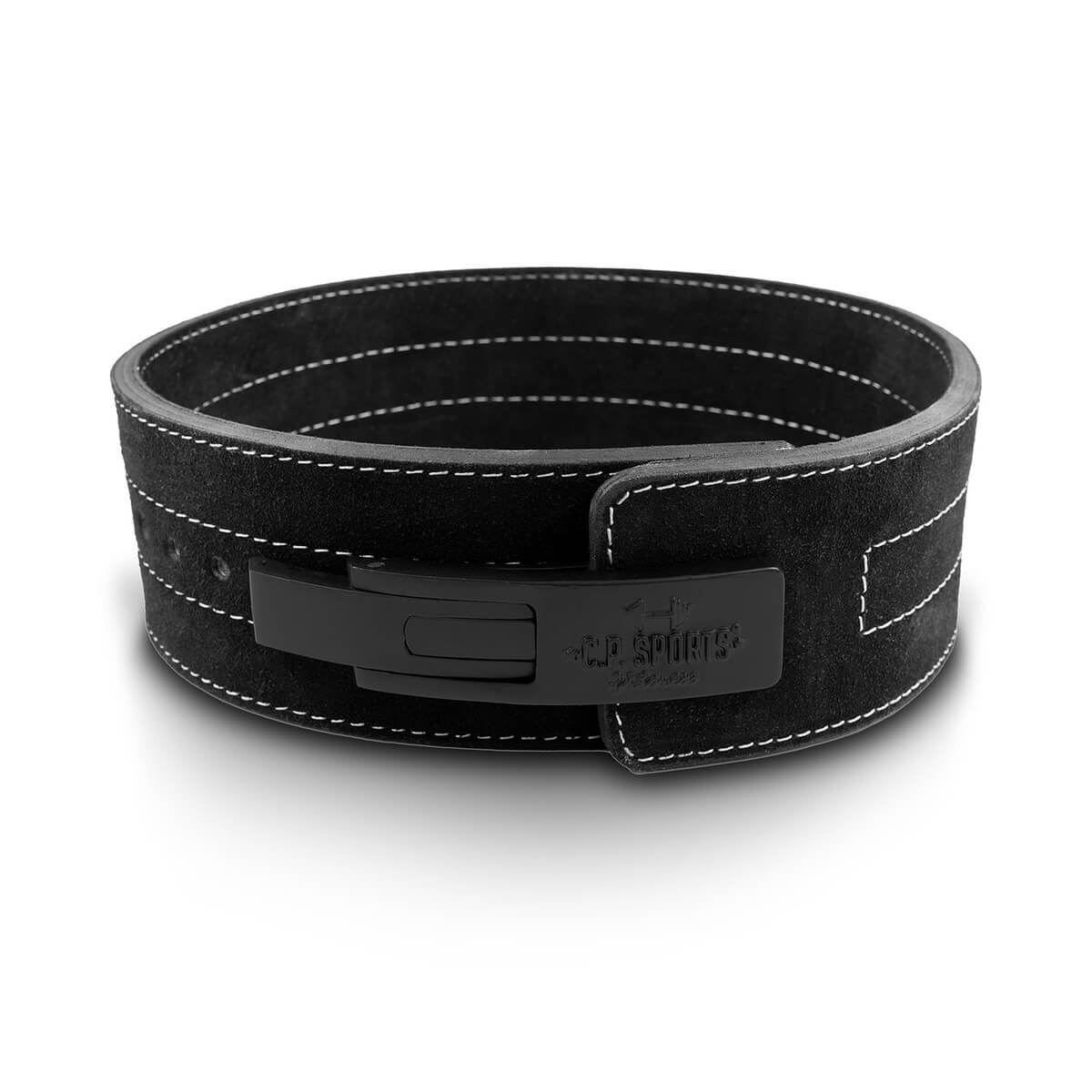 Powerlifting Lever Belt, black, C.P. Sports