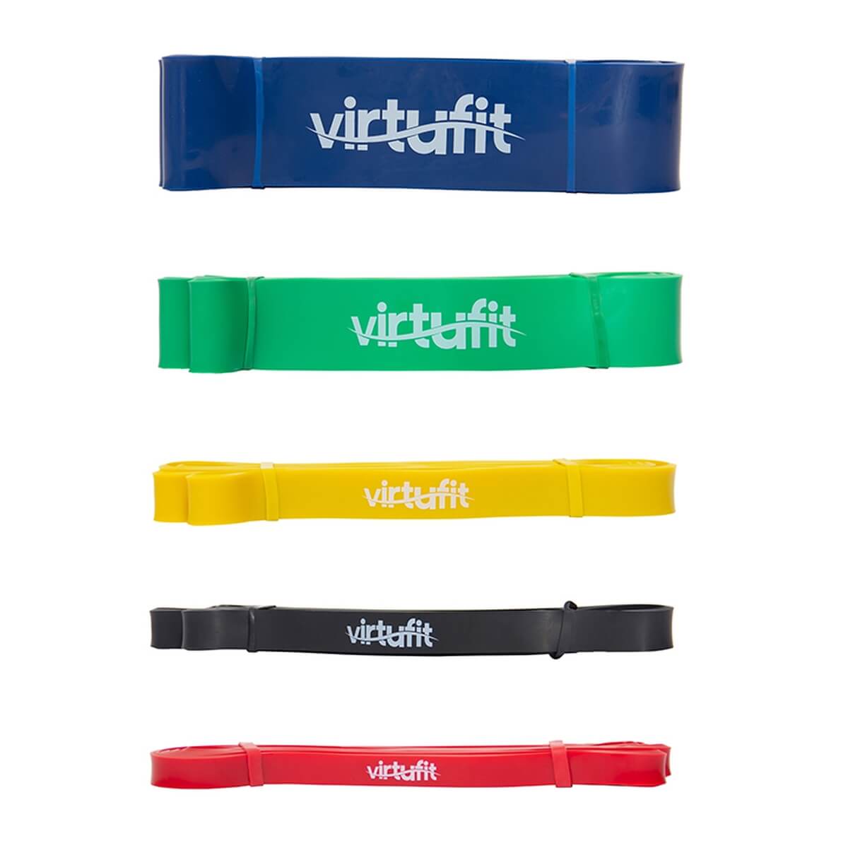 Sjekke Power Bands, 5-pack, VirtuFit hos SportGymButikken.no