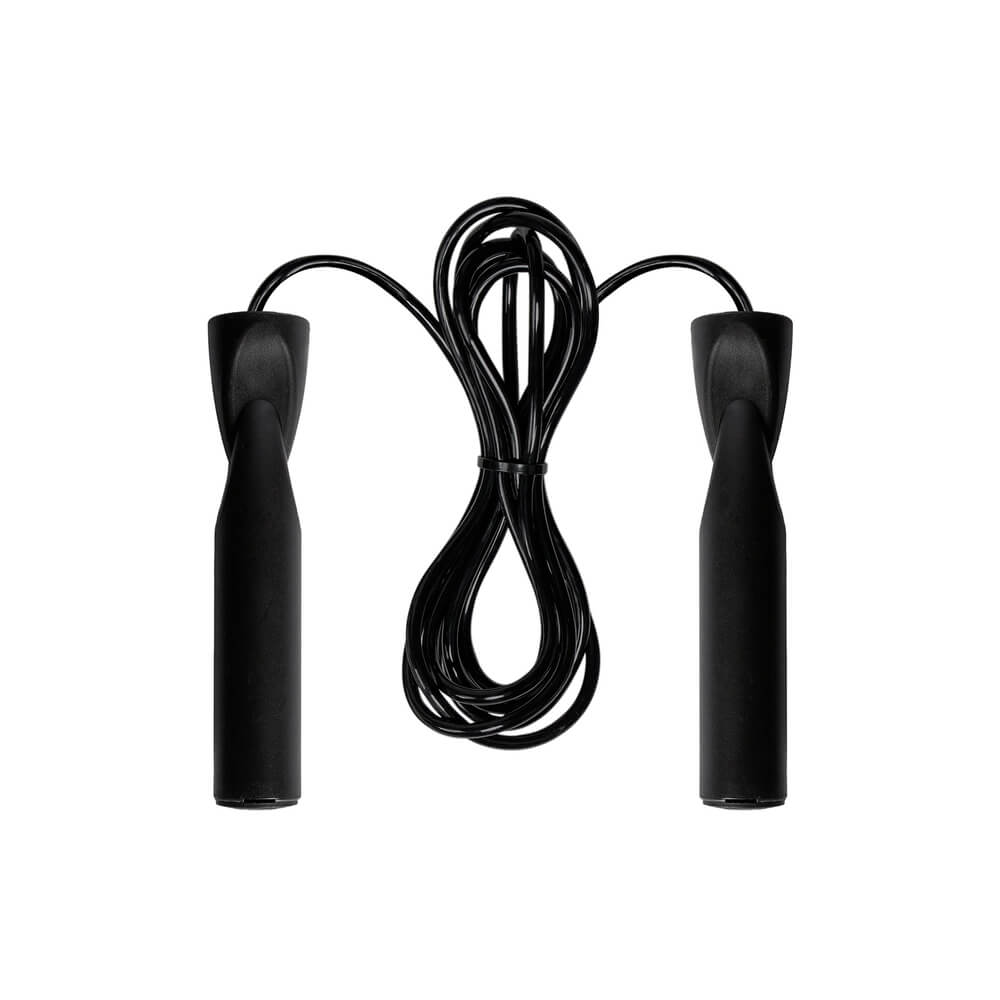 Sjekke Jumprope, black, Virtufit hos SportGymButikken.no