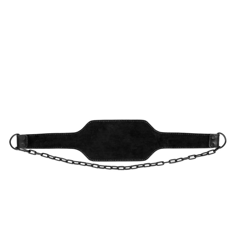 Sjekke Dip Belt Pro Leather, black, VirtuFit hos SportGymButikken.no