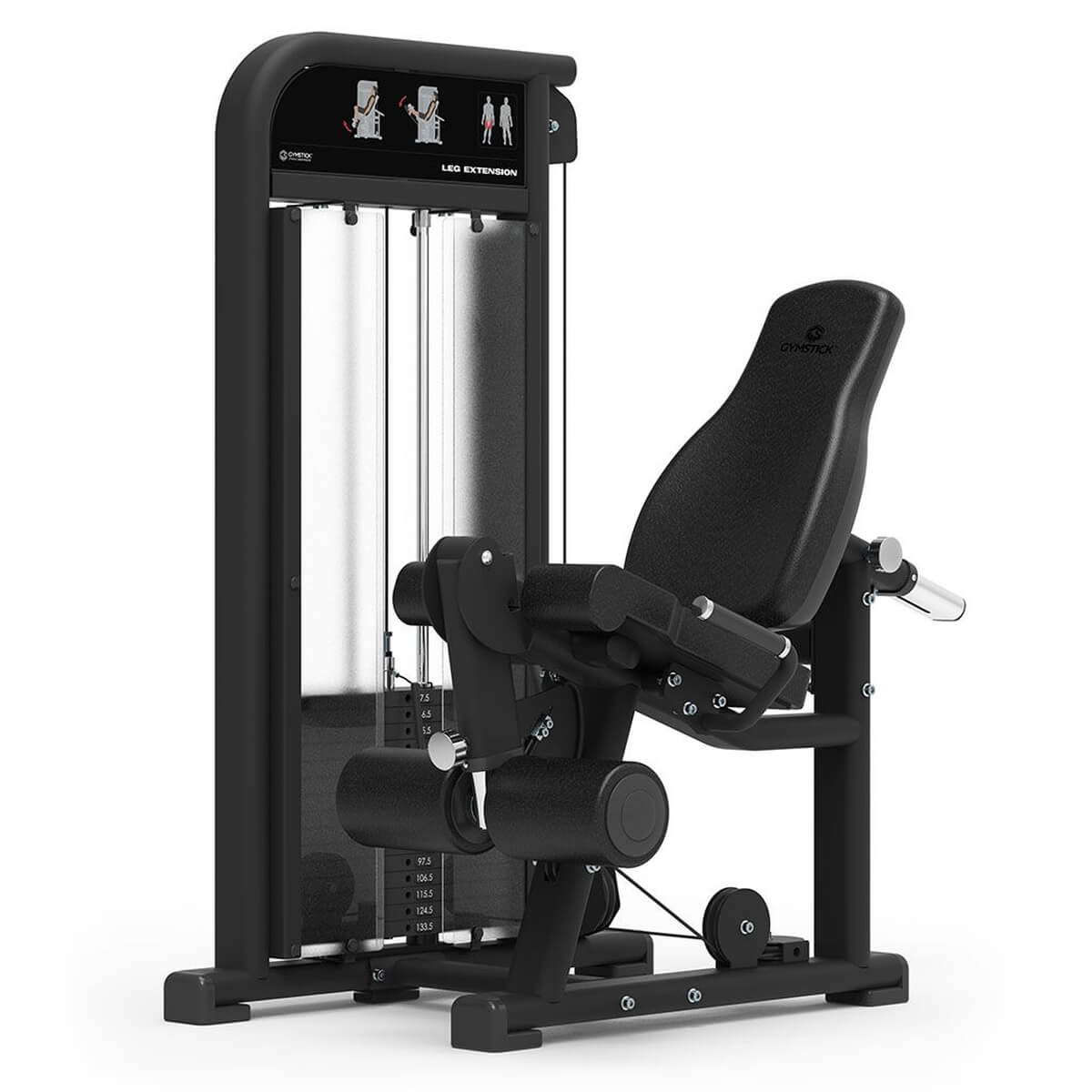 Leg extension maskin best i test 2026: Gymstick PRO 523M Seated Leg Extension, testvinner