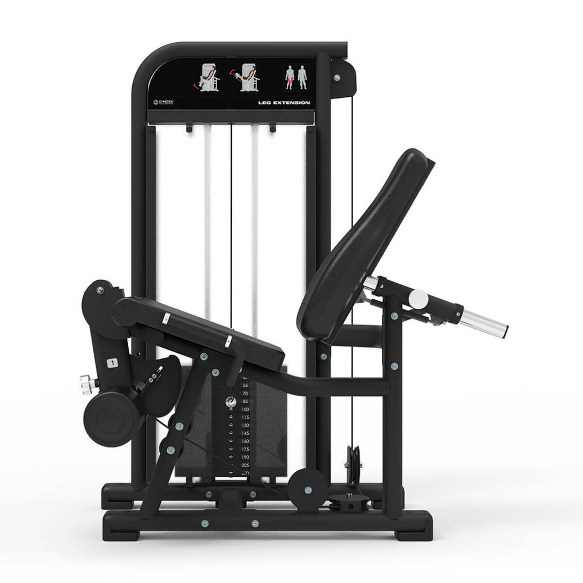 Gymstick PRO 523M Seated Leg Extension, bilde 2 av 5
