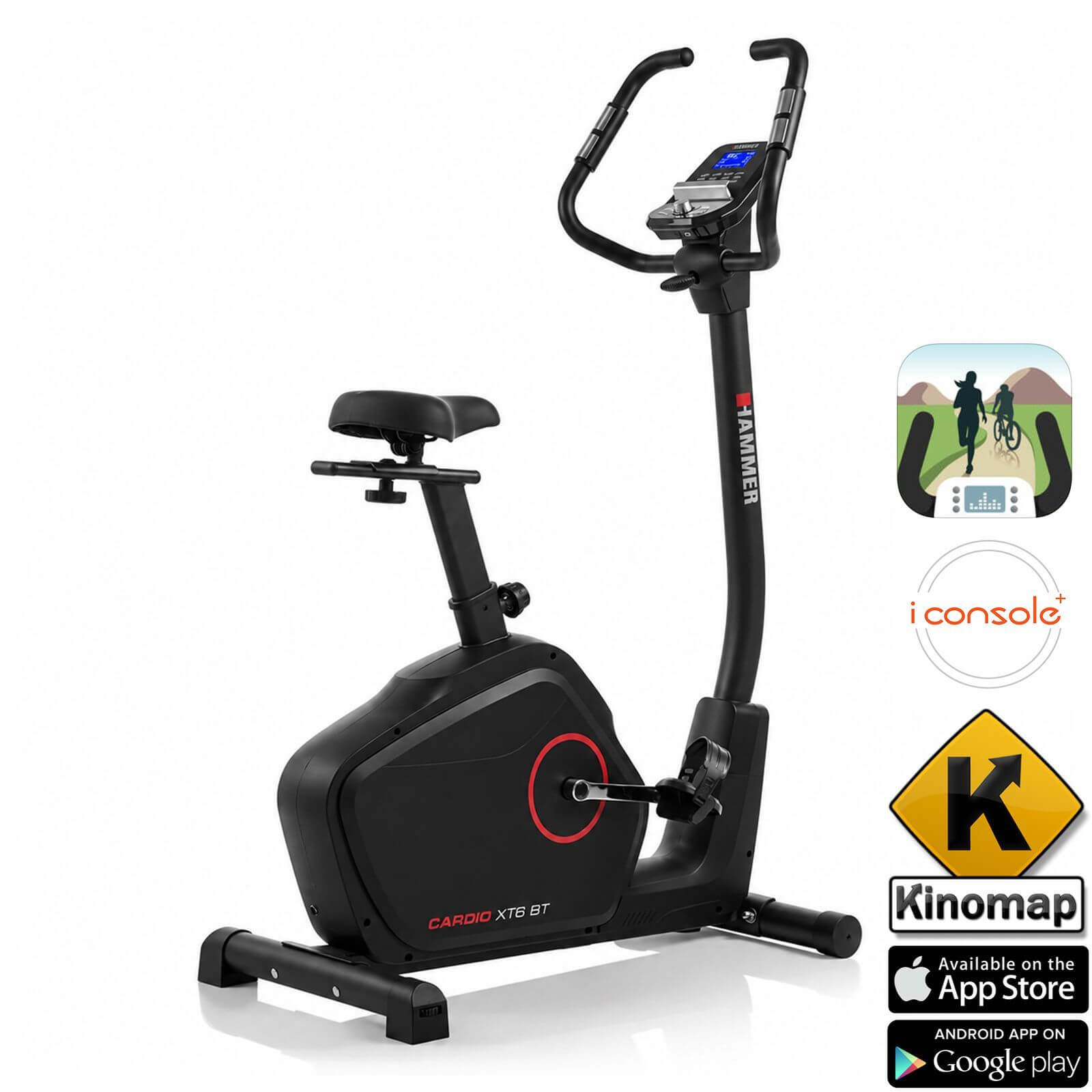 Sjekke Trimsykkel Cardio XT6 BT, Hammer hos SportGymButikken.no