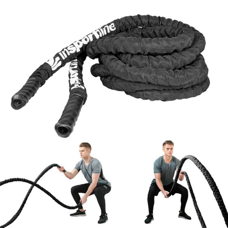 Sjekke Battle Rope, 1500 x 5 cm, inSPORTline hos SportGymButikken.no