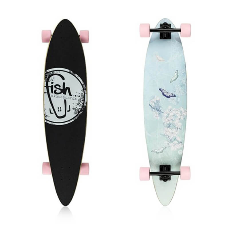 Sjekke Longboard Fish Butterfly 40'', Fish hos SportGymButikken.no