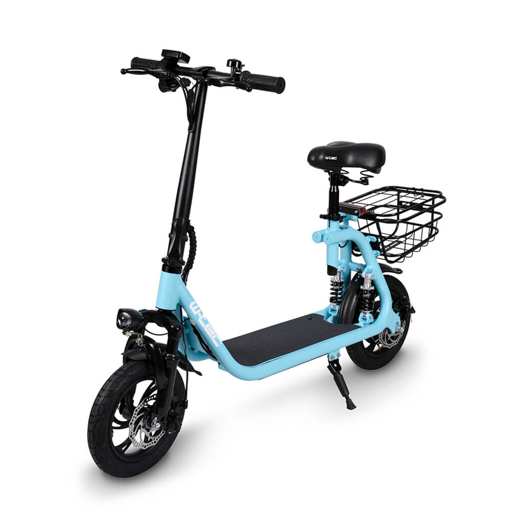 Sjekke Elektrisk scooter Billar II 500W 12'', blue, W-TEC hos SportGymButikken.n