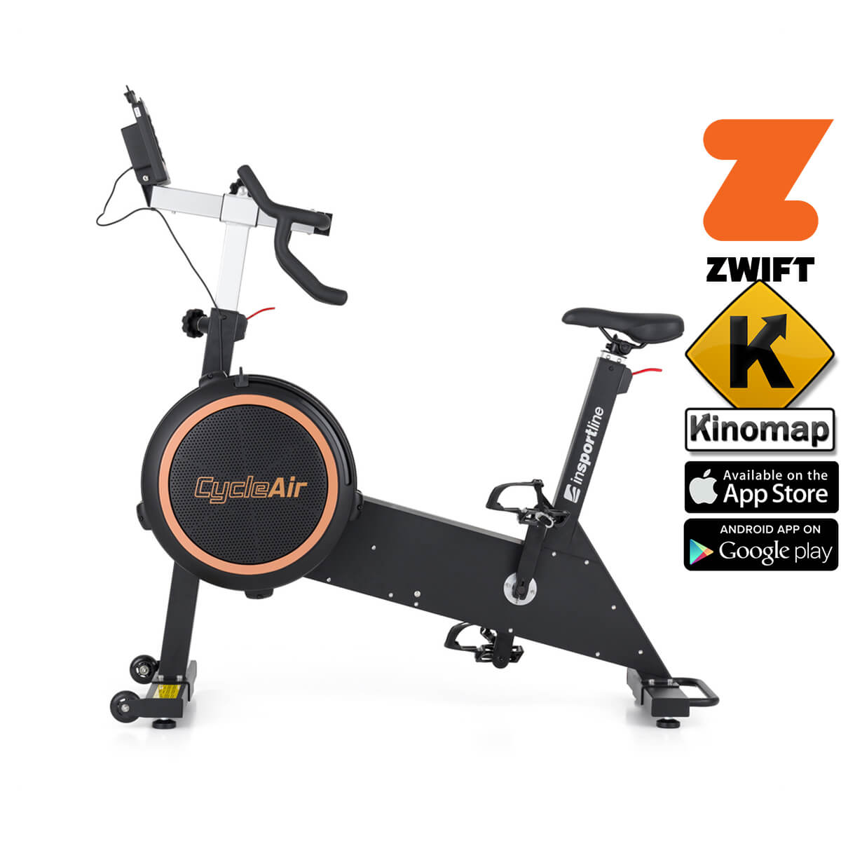 Sjekke Trimsykkel, CycleAir, InSPORTline hos SportGymButikken.no