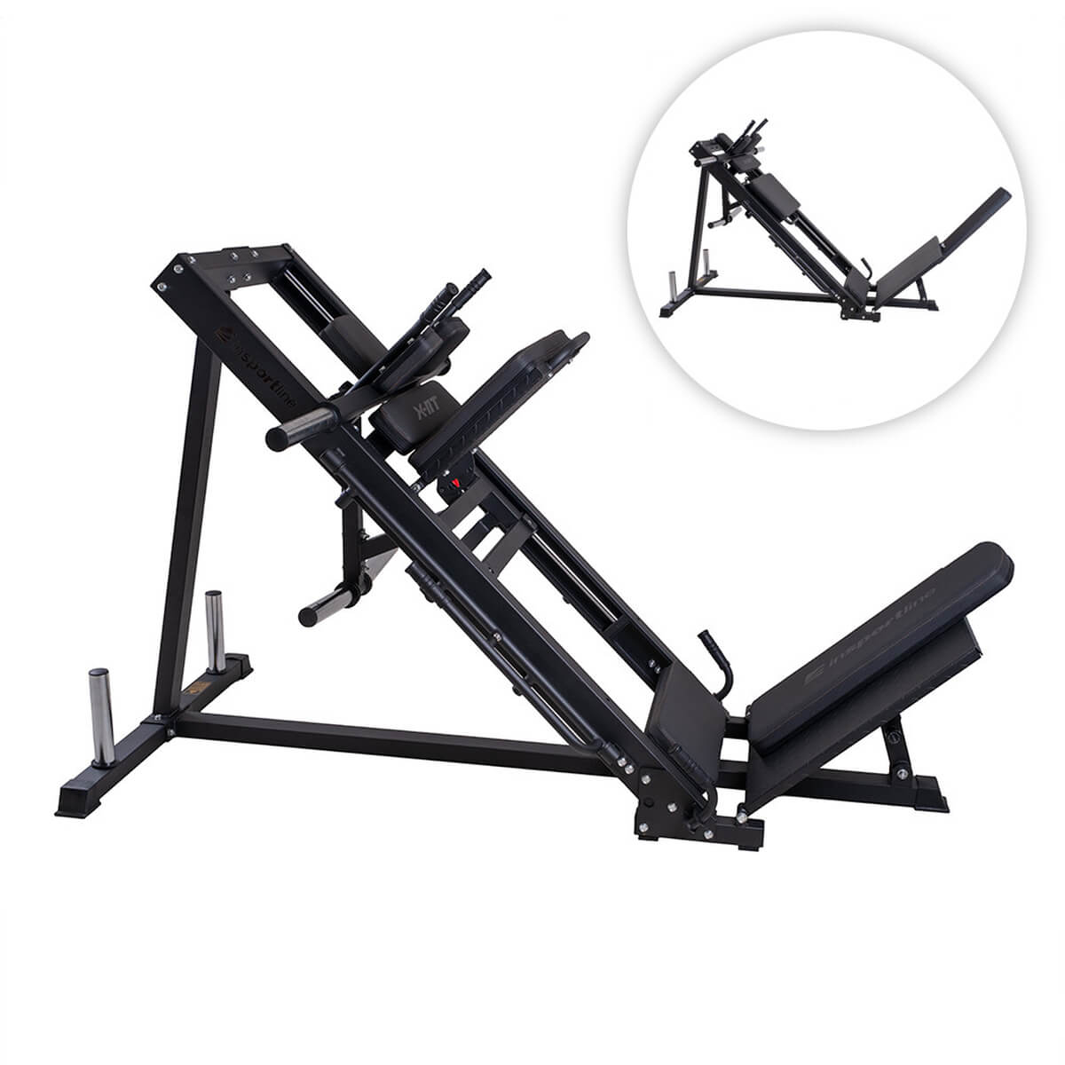 Sjekke Leg Press & Hack Squat X-NT L10, InSPORTline hos SportGymButikken.no