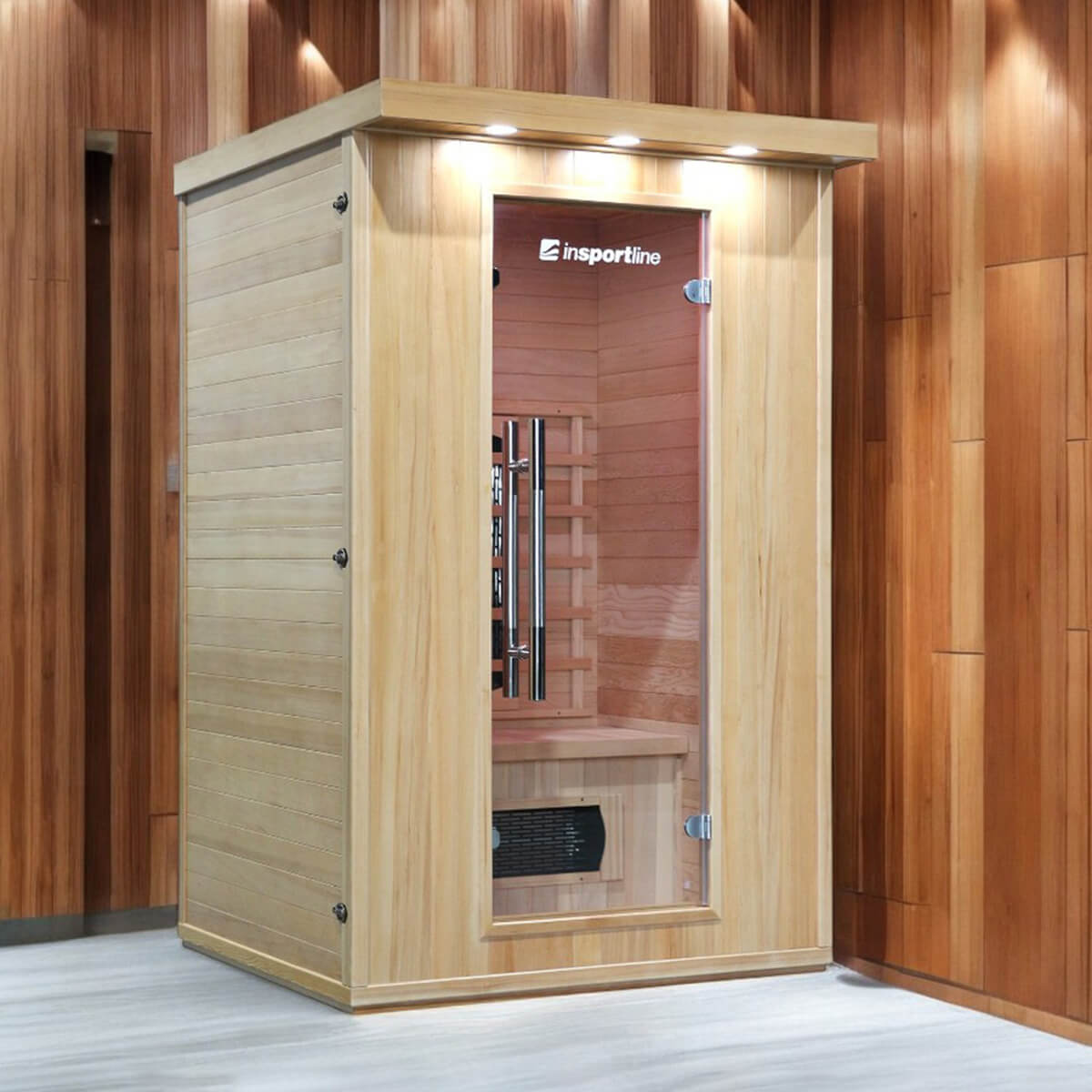 Infrarød sauna for 2 personer, Mettsa 200, InSPORTline