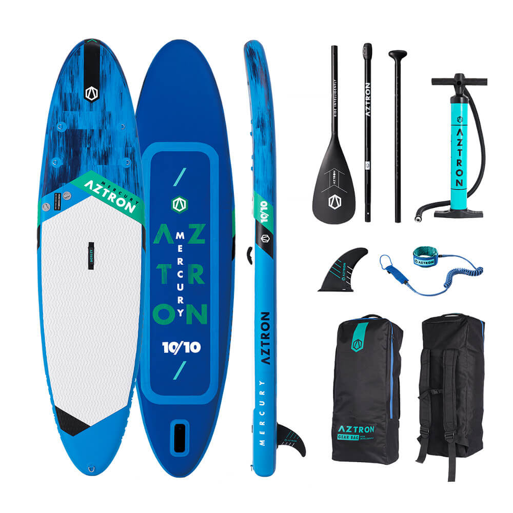 Sjekke Paddleboard, Aztron Mercury 10'10'', oppblåsbar SUP inkl. tilbehørspakker