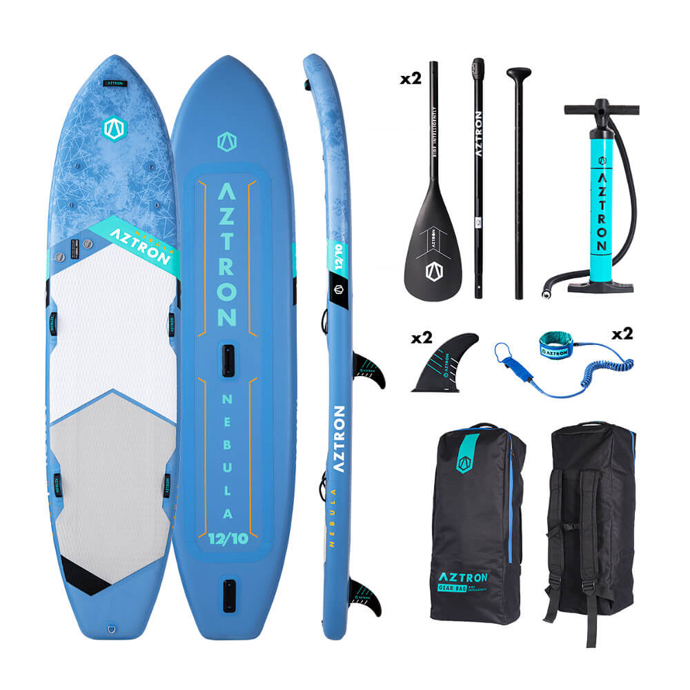 Paddleboard, Aztron Nebula 12'10'', oppblåsbar SUP inkl. tilbehørspakker