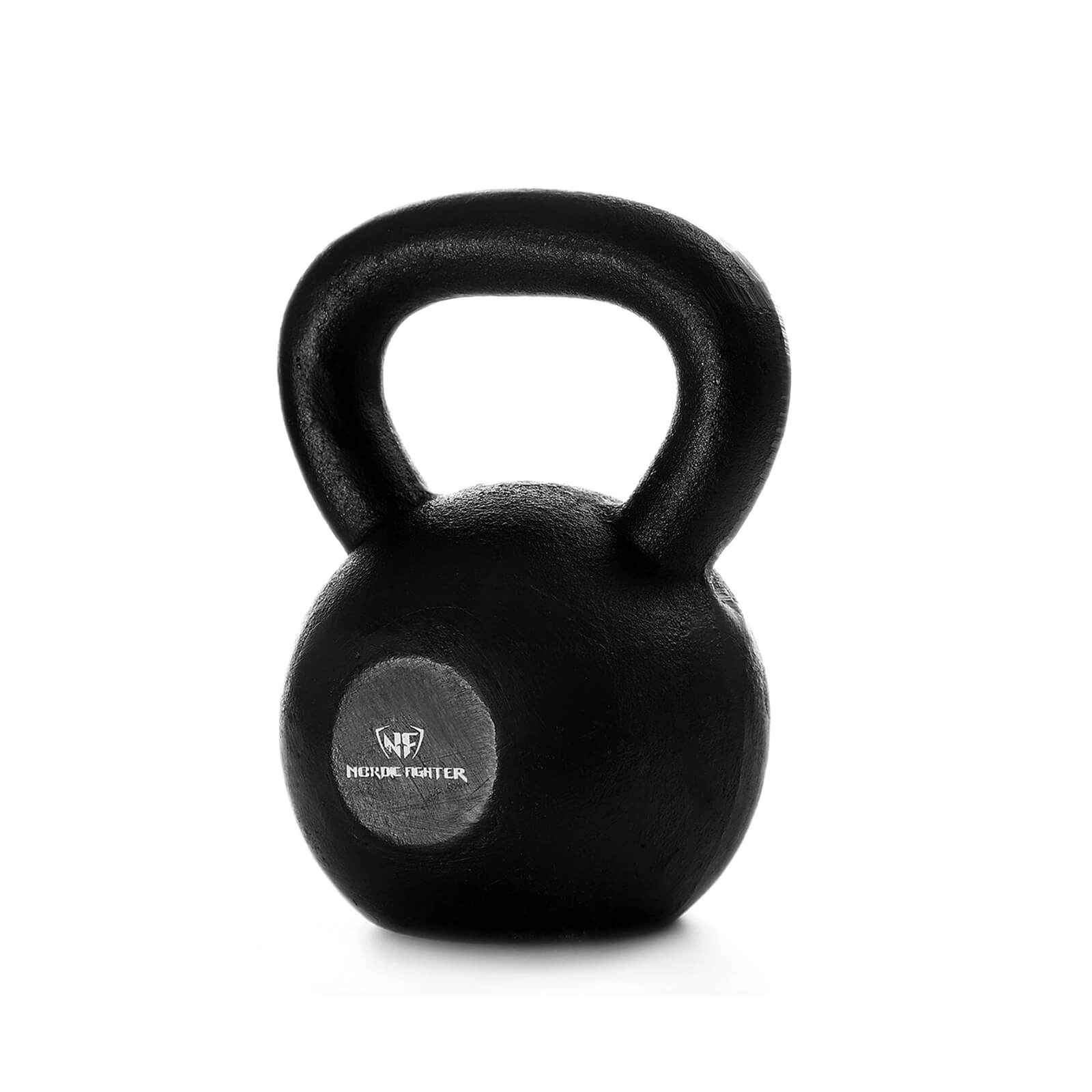 Sjekke Kettlebell Iron Black, 20 kg, Nordic Fighter hos SportGymButikken.no