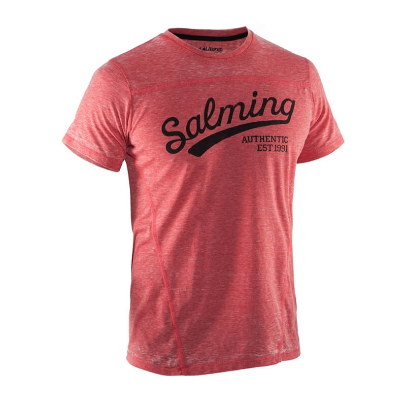 Run Rough Tee Men, red, Salming