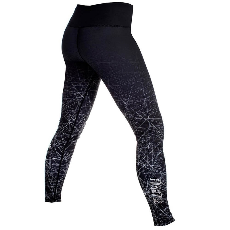 Sjekke Gazelle Compression Tights, sort, Fighter hos SportGymButikken.no