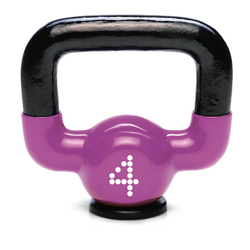 Sjekke Kettlebell Vinyl, 4 kg, Abilica hos SportGymButikken.no