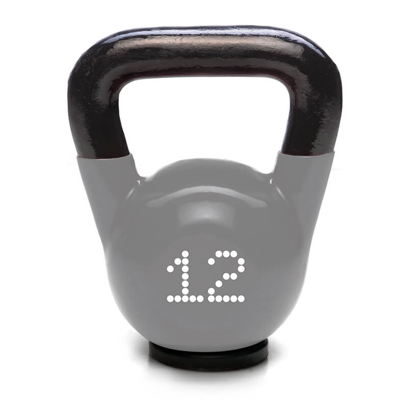 Sjekke Kettlebell Vinyl, 12 kg, Abilica hos SportGymButikken.no