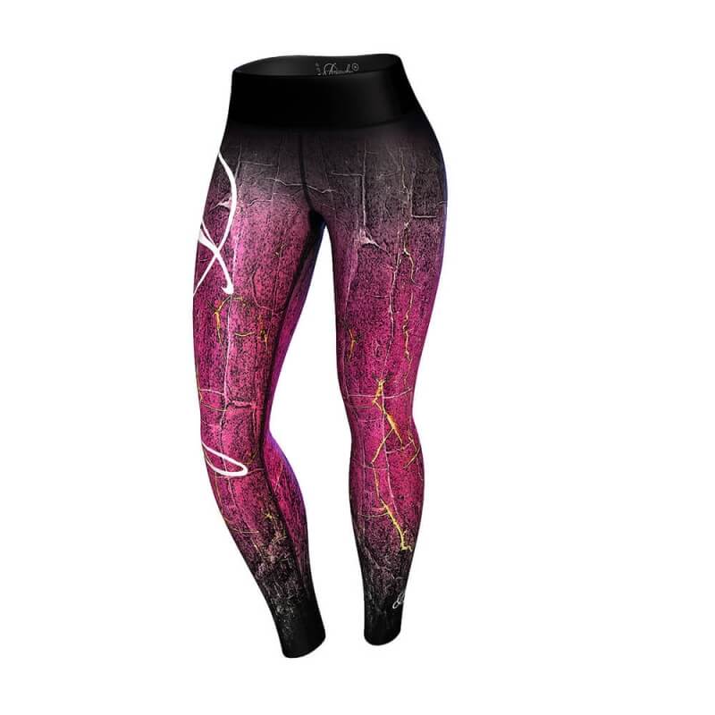 Sjekke Demonia Leggings, pink/black, Anarchy hos SportGymButikken.no