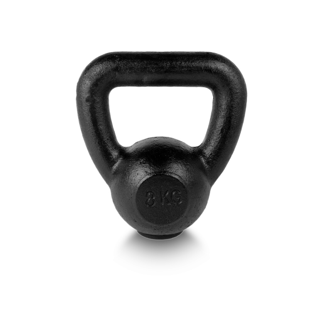 Sjekke Kettlebell Black 8 kg, Tunturi hos SportGymButikken.no