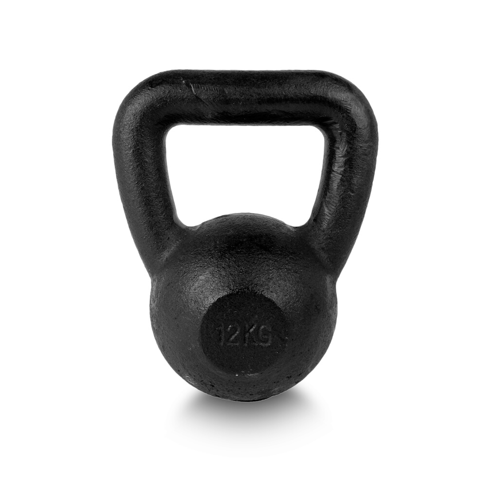 Sjekke Kettlebell Black 12 kg, Tunturi hos SportGymButikken.no