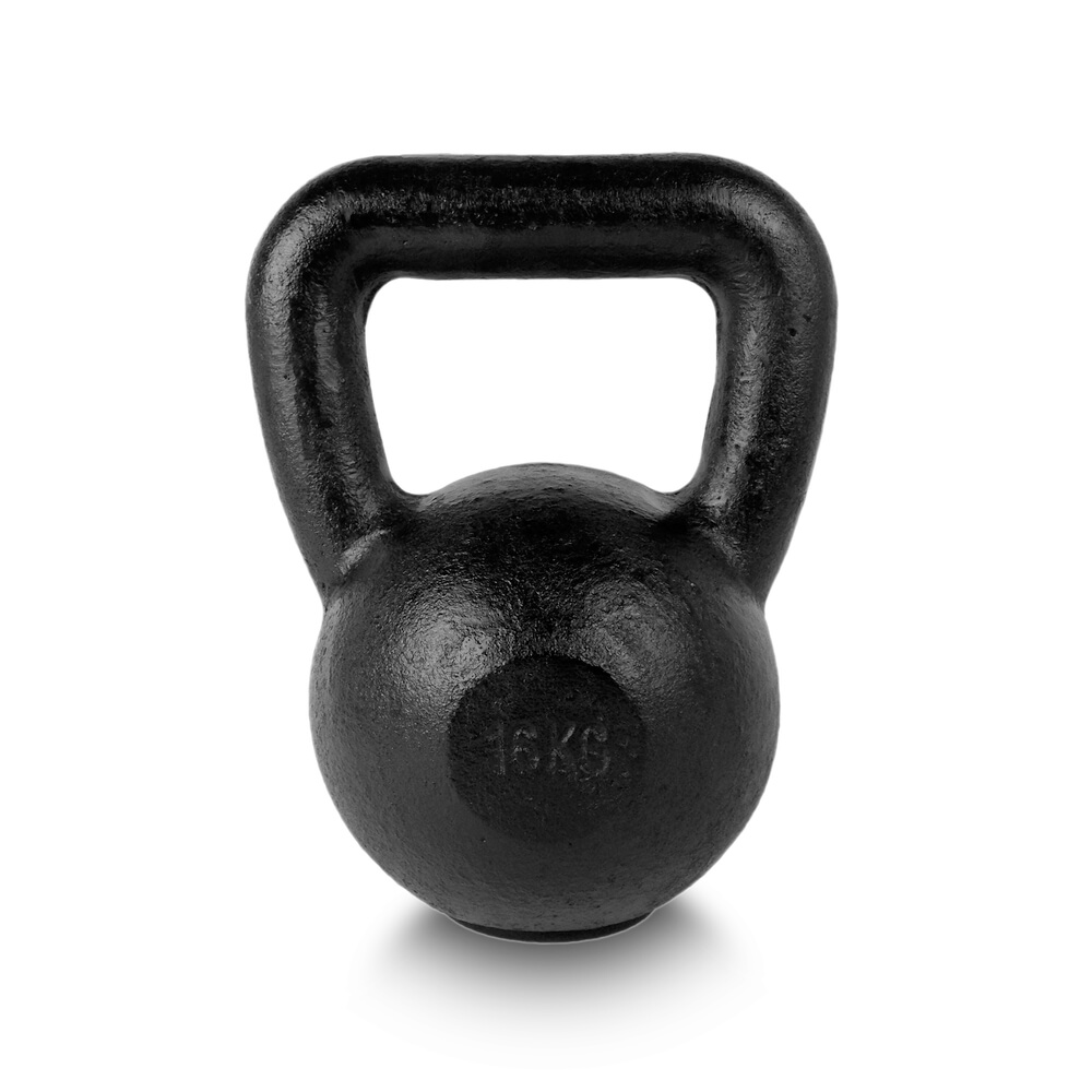 Sjekke Kettlebell Black 16 kg, Tunturi hos SportGymButikken.no