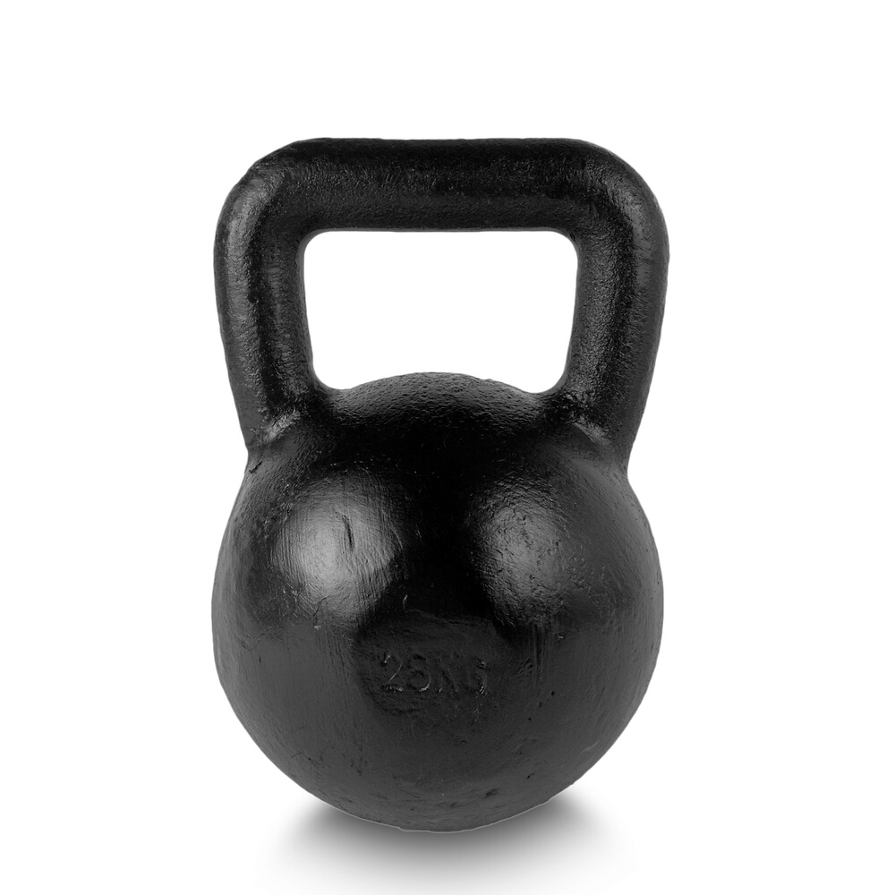 Sjekke Kettlebell Black 28 kg, Tunturi hos SportGymButikken.no