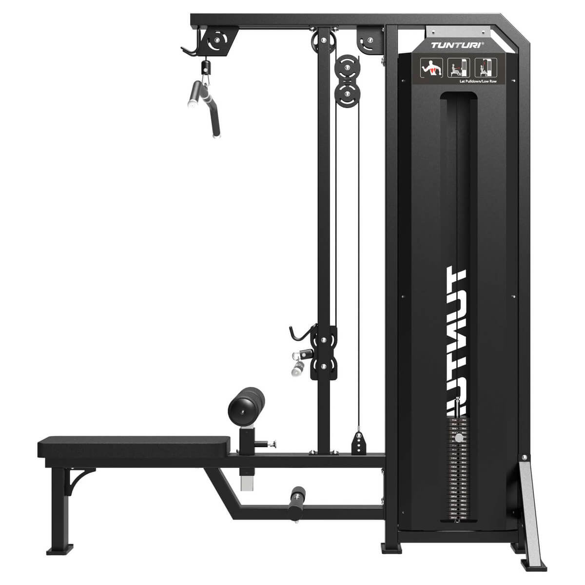 Tunturi Platinum Dual Lat Pulldown / Low Row, bilde 2 av 9