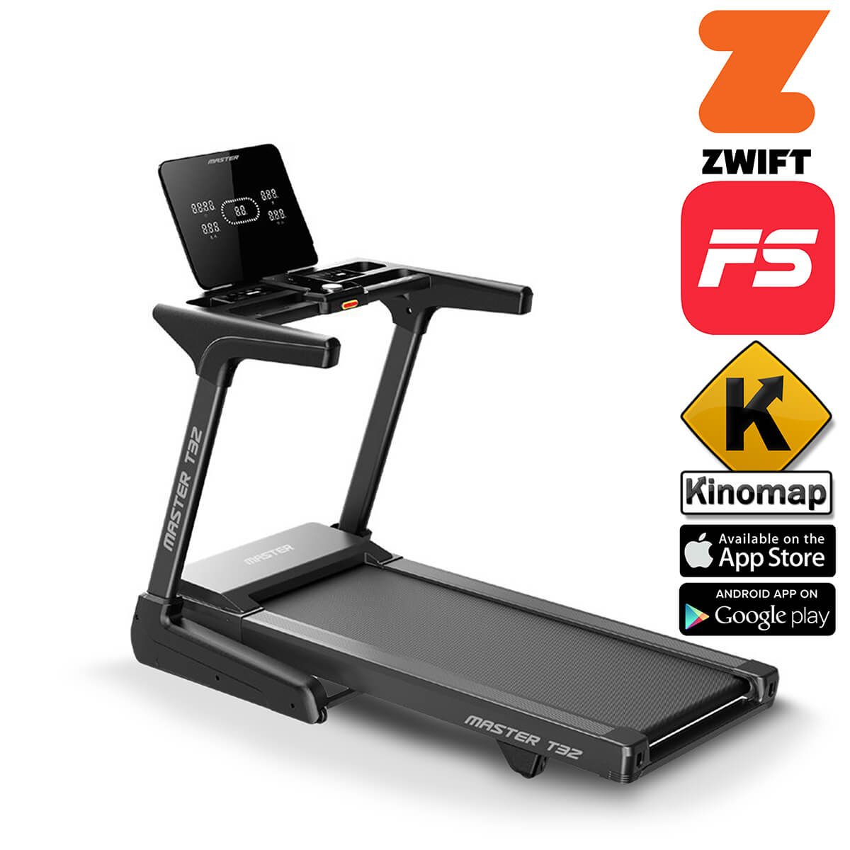 Sjekke Tredemølle, T250, Master Fitness hos SportGymButikken.no