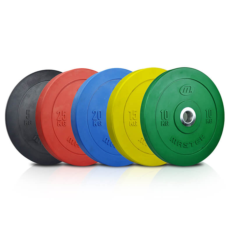 Sjekke Bumper Plate, Master hos SportGymButikken.no