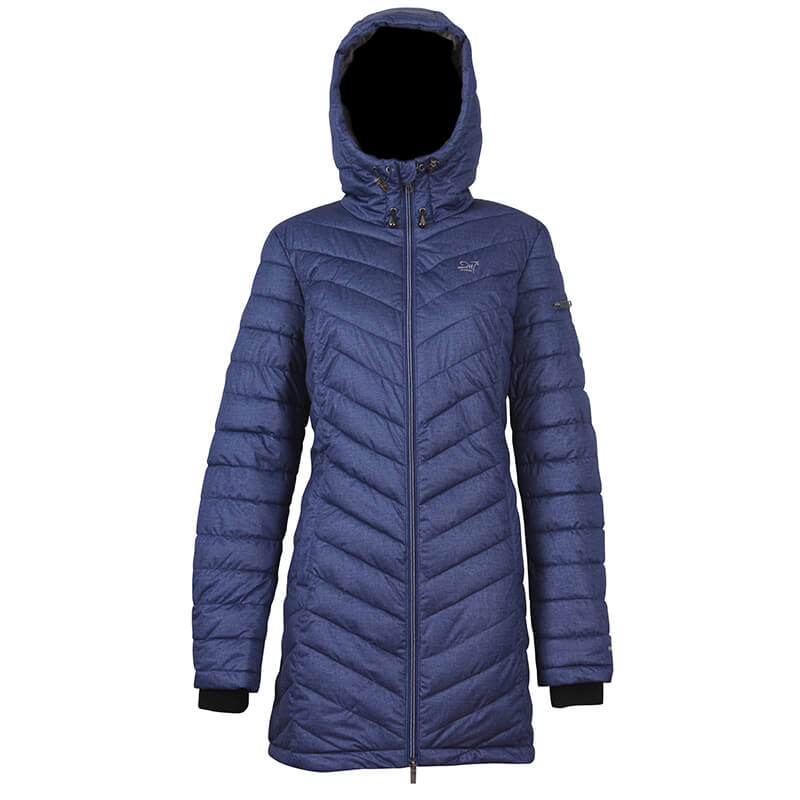 Sjekke Istrum Womens Coat, navy melange, 2117 hos SportGymButikken.no