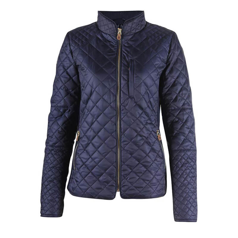 Sjekke Newhaven Lady Jacket, navy, Marine hos SportGymButikken.no